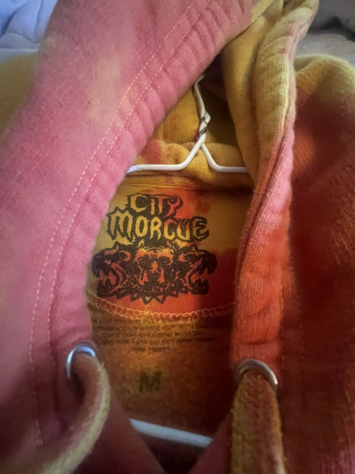 City Morgue × G59 Records City Morgue II “As Good As Dead” multicolor tye dye hoodie Size US M / EU 48-50 / 2 - 5 Thumbnail