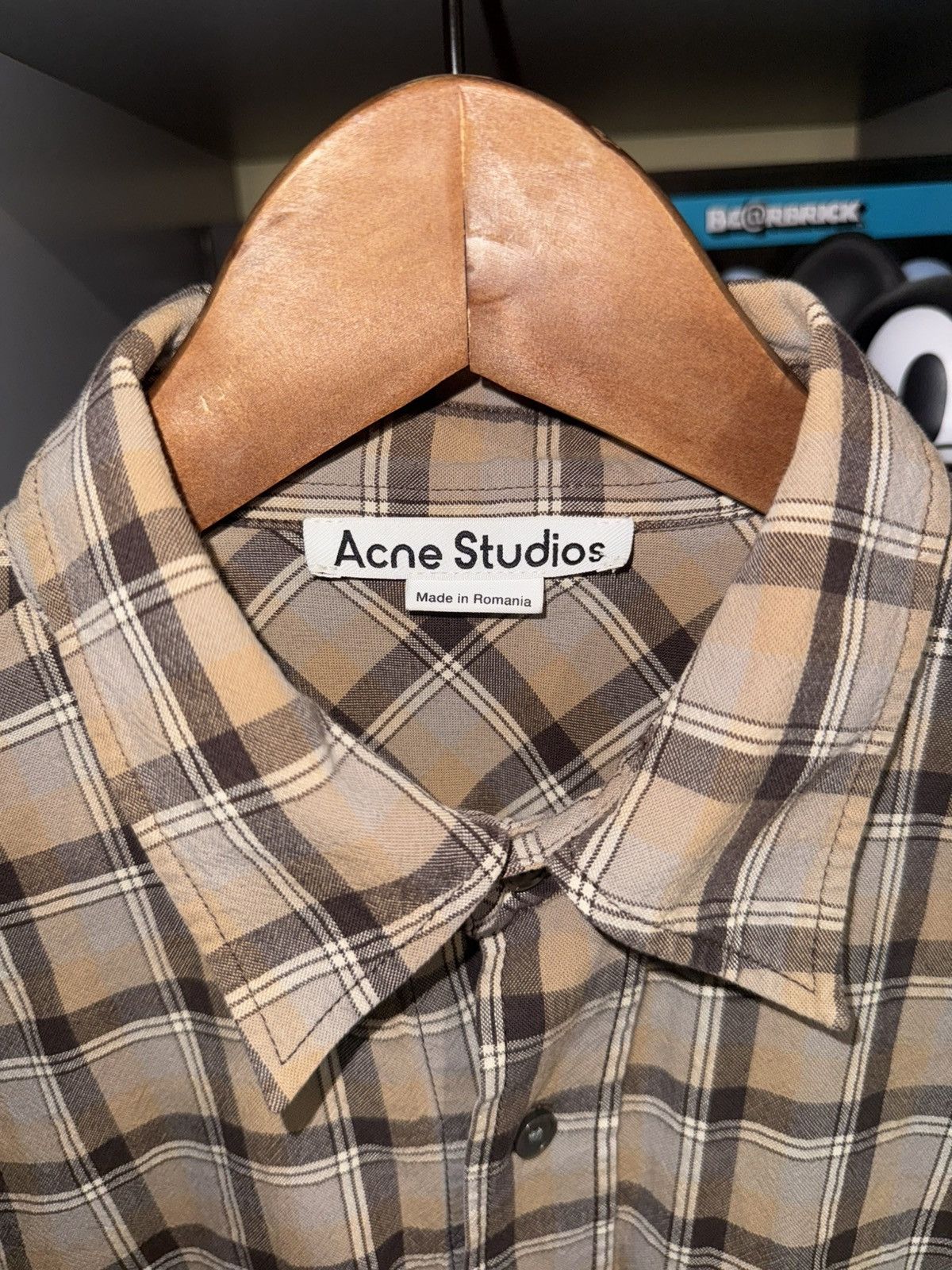 Acne Studios Acne Studios Brown Button Up Longsleeve Shirt Size US XS / EU 42 / 0 - 3 Thumbnail