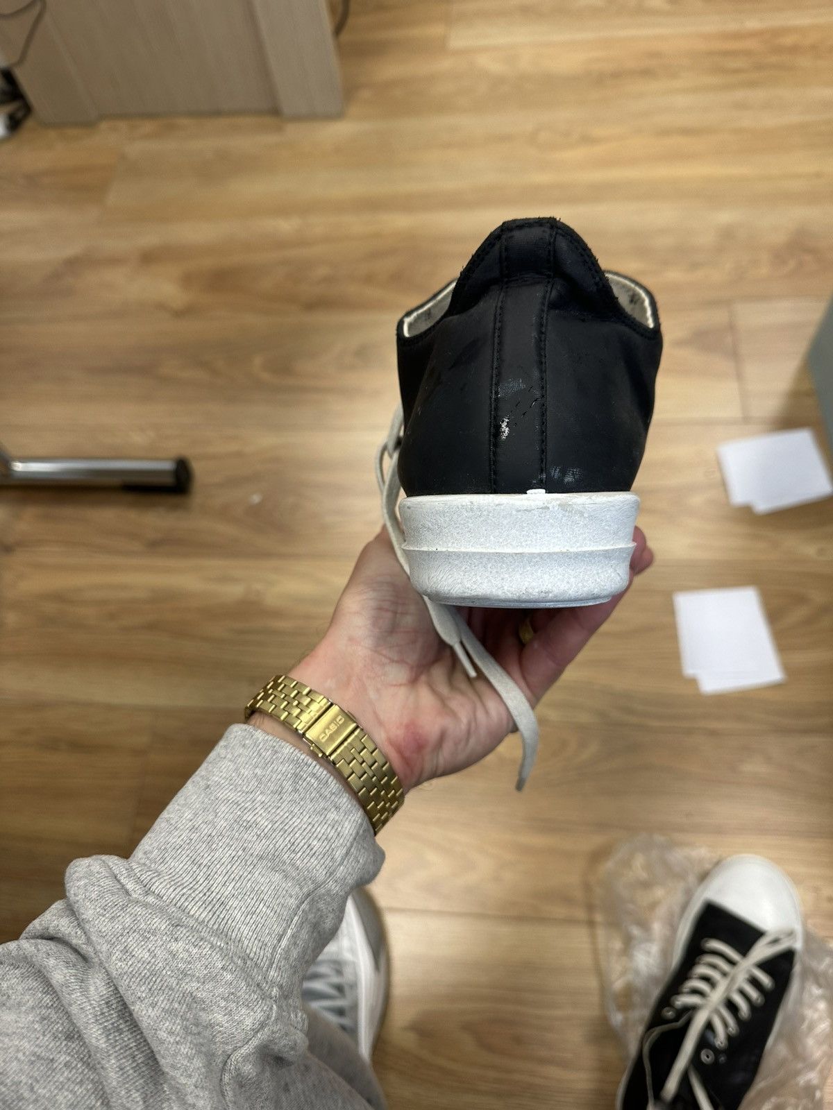Rick Owens Drkshdw Rick Owned DRKSHDW Ramones low Size US 9 / IT 39 - 7 Thumbnail