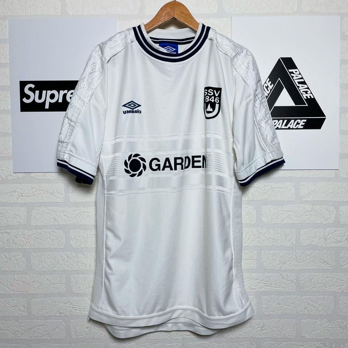 Umbro Jersey umbro SSV ULM 1846 vintage 1999 Gardena Size US XL / EU 56 / 4 - 1 Thumbnail