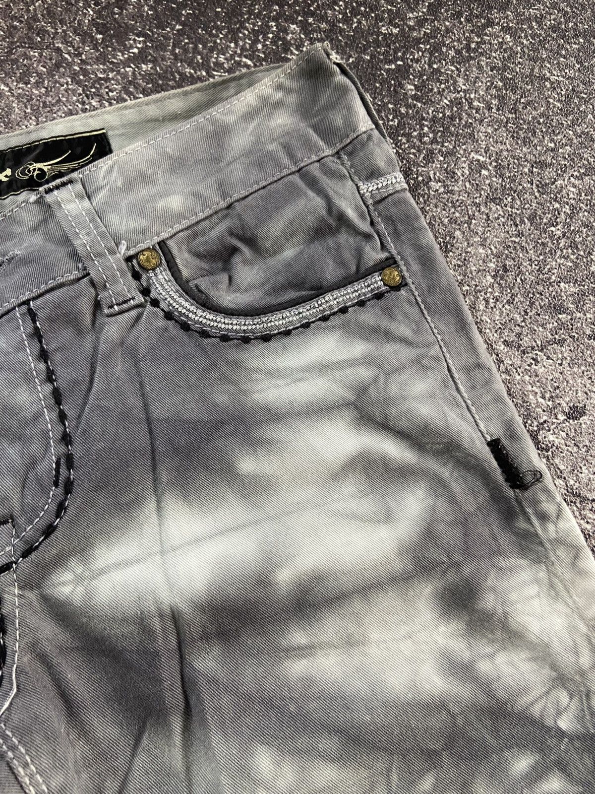 If Six Was Nine × Japanese Brand × Le Grande Bleu (L.G.B.) Juke box flared pants Size US 30 / EU 46 - 3 Thumbnail