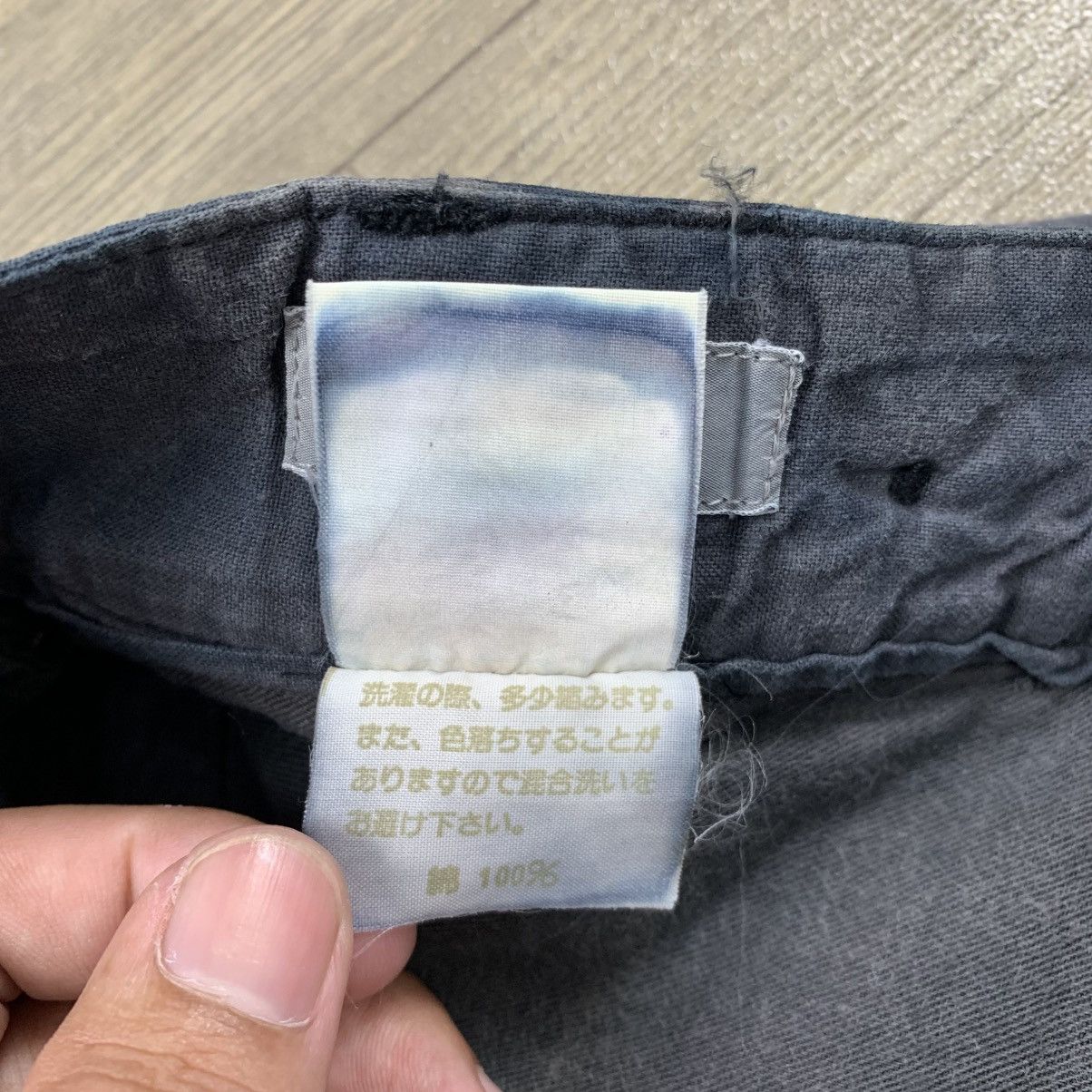 Comme des Garcons × Comme des Garcons Homme × Junya Watanabe Comme des Garcons Homme Washed Black Chino Pants Size US 27 - 9 Thumbnail