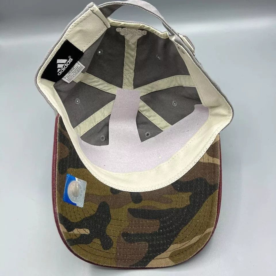 Adidas Arizona State Sun Devils Hat Women Gray Camo Strap Back Cap Size ONE SIZE - 7 Thumbnail