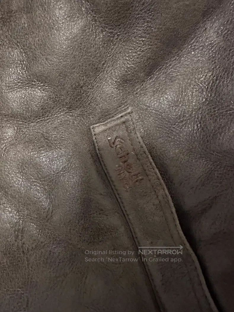 Schott Schott NYC American fur integrated bomber jacket Size US M / EU 48-50 / 2 - 5 Thumbnail