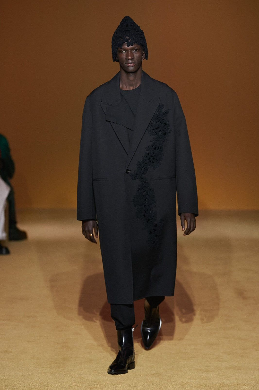 コート Jil Sander Black wool blend coat Jil Sander Black Coat | Grailed