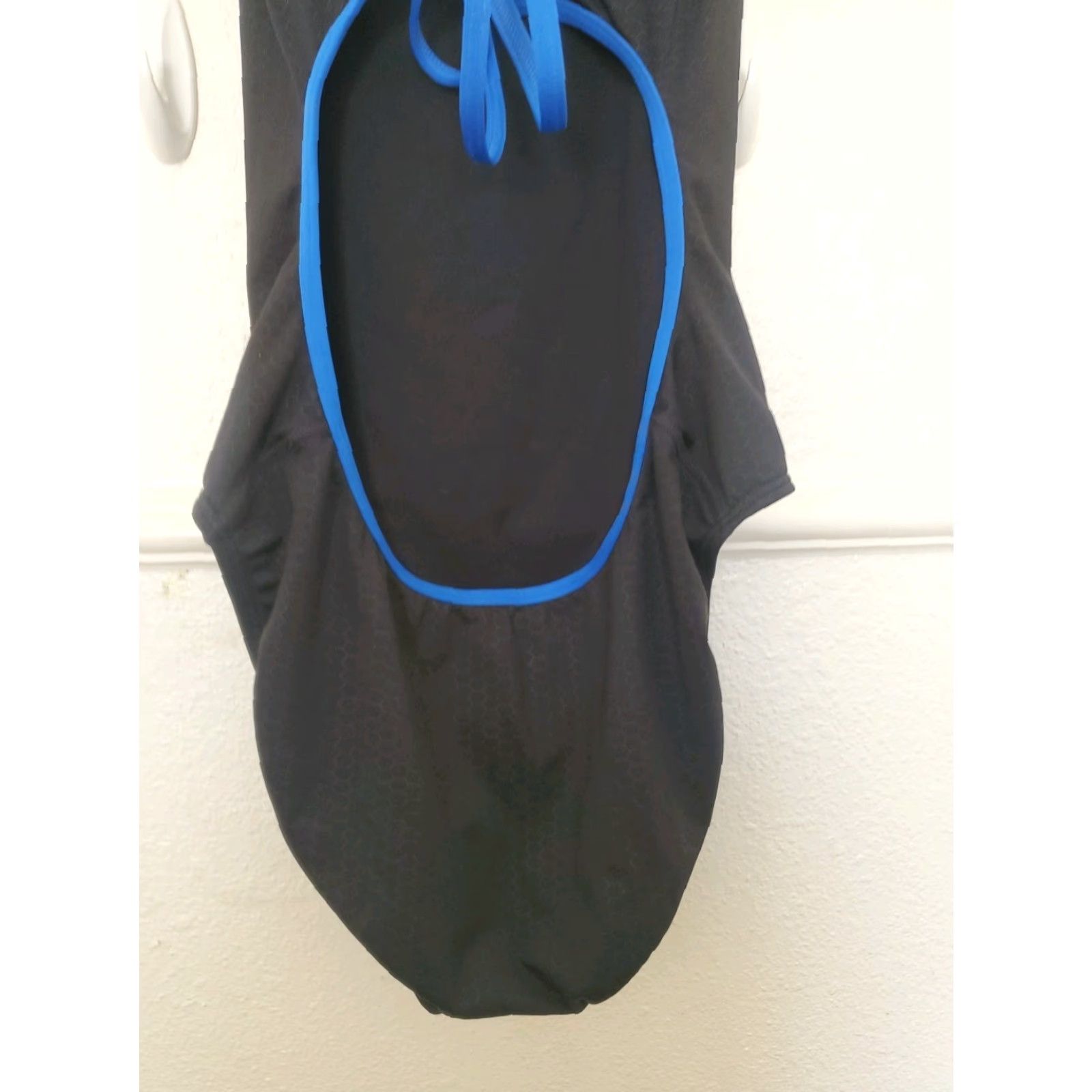 VINTAGE TYR Swimsuit Durafast Elite Trinityfit Hexa One Piece Women 38 Black