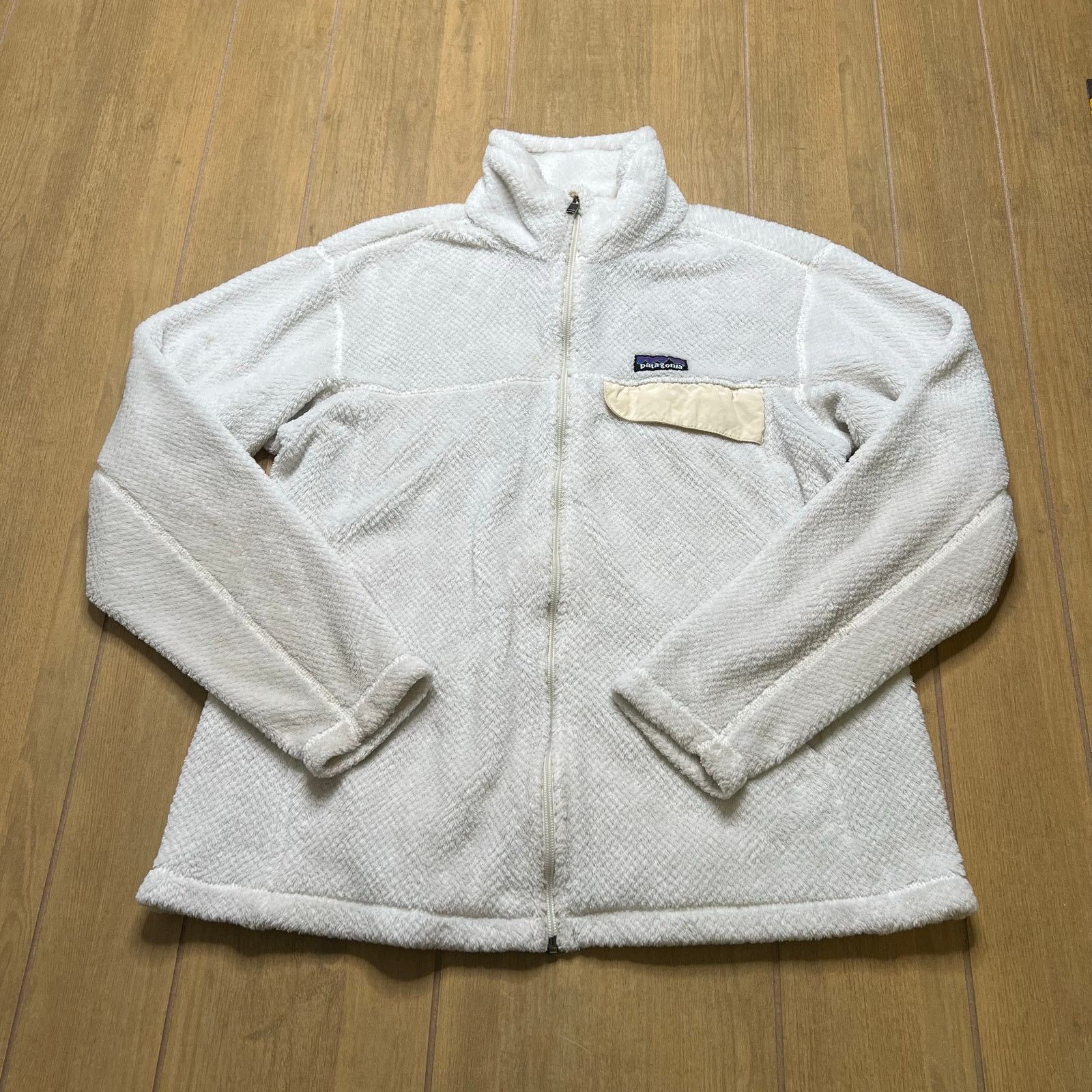 Patagonia Patagonia Fleece Jacket Full Zip White Cream Women’s Sz M/L Size M / US 6-8 / IT 42-44 - 1 Thumbnail