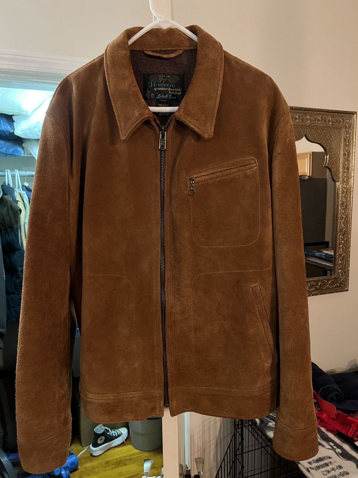 Schott Rough Out Jacket Model 375