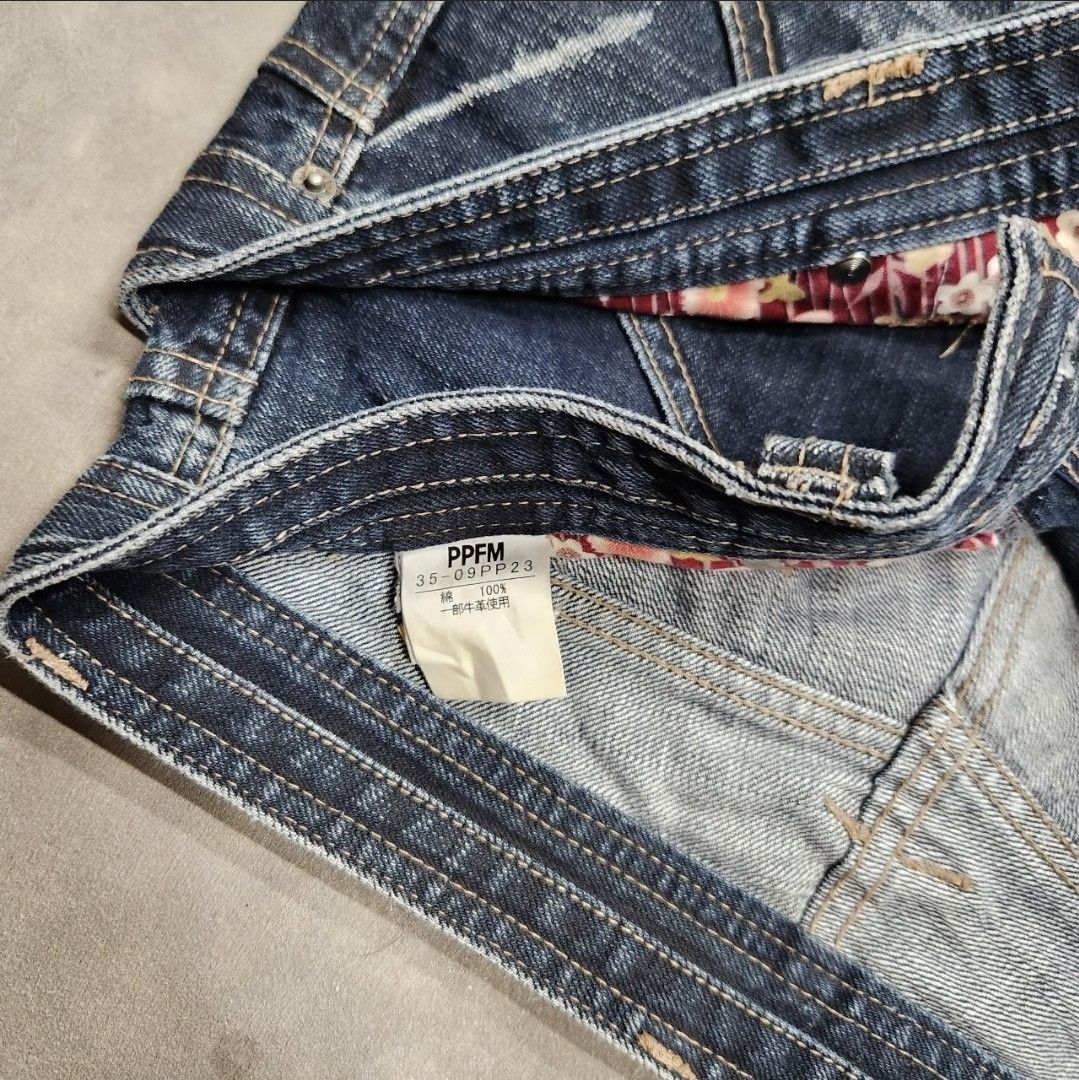 PPFM PPFM Double Waist Jeans Size US 31 - 6 Thumbnail