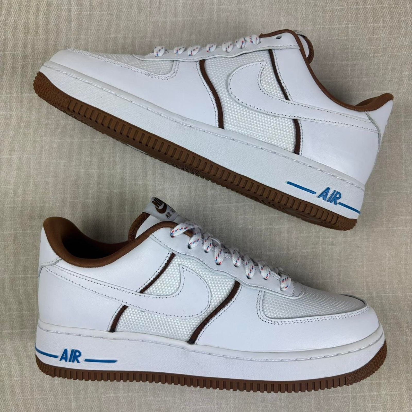Nike 2024 Nike Air Force 1 Low '07 “White Light British Tan” 9M Size US 9 / EU 42 - 2 Thumbnail