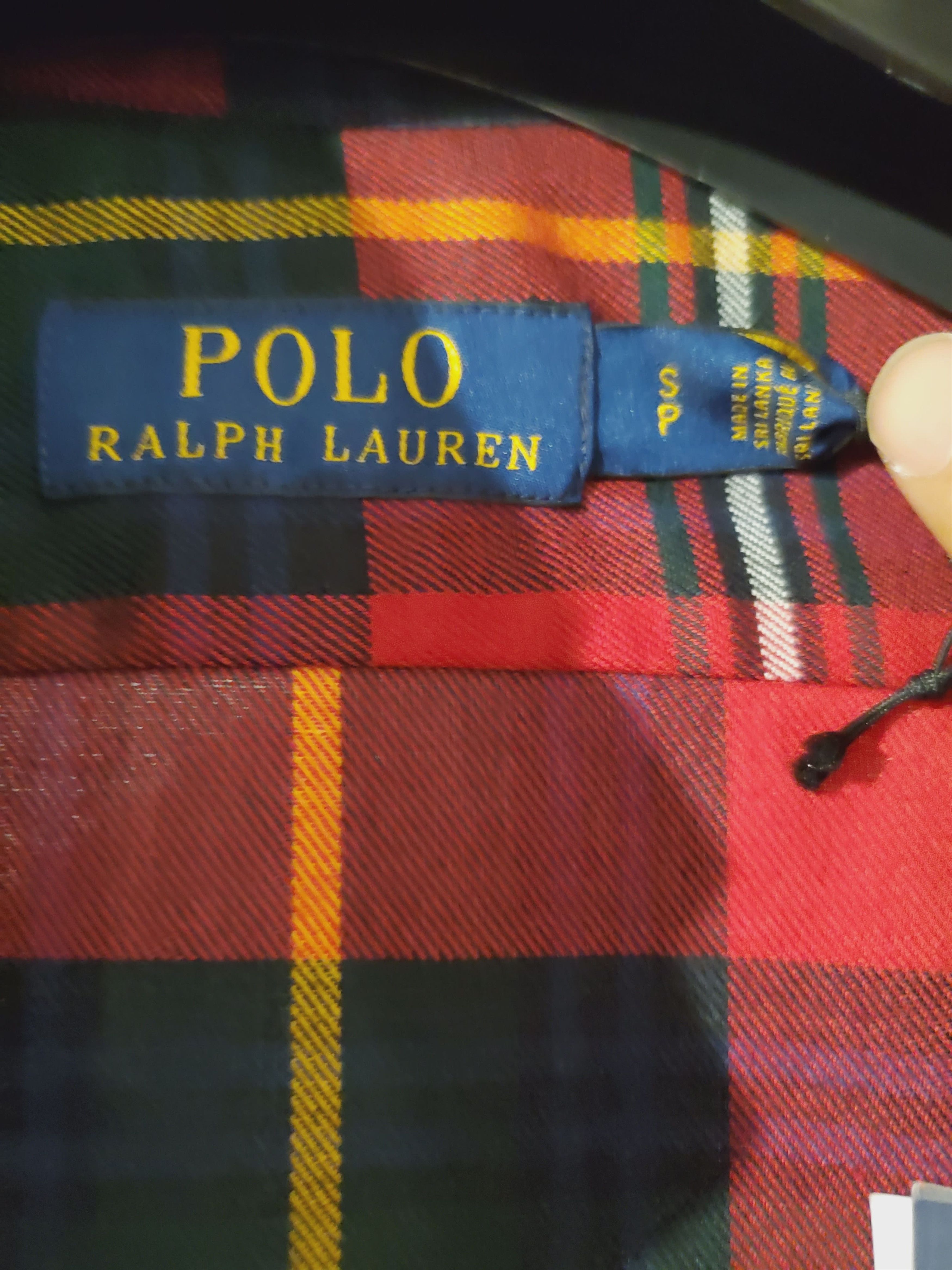 Polo Ralph Lauren Polo Ralph Lauren Tartan Check Shirt Sz Small Size US S / EU 44-46 / 1 - 2 Thumbnail