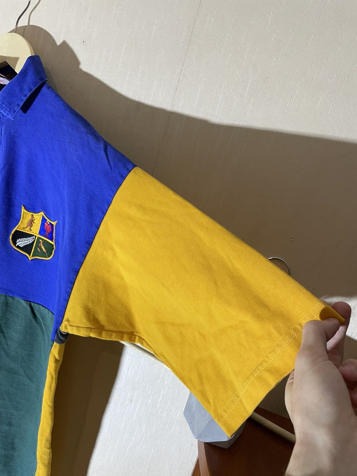 Cotton Traders × Vintage Cotton Oxford 4 nation vintage rugby jersey 80-90s Size US L / EU 52-54 / 3 - 7 Thumbnail