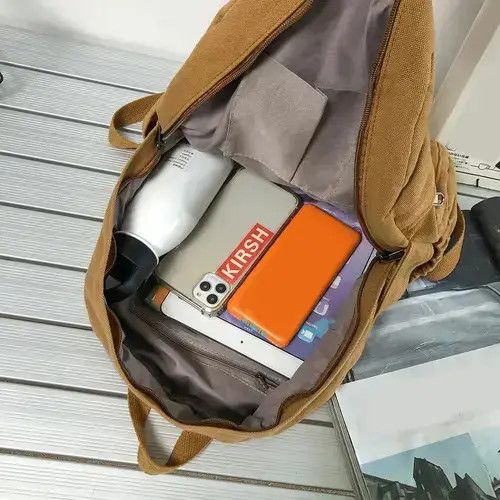 Other Unisex Canvas Backpack Size ONE SIZE - 2 Thumbnail