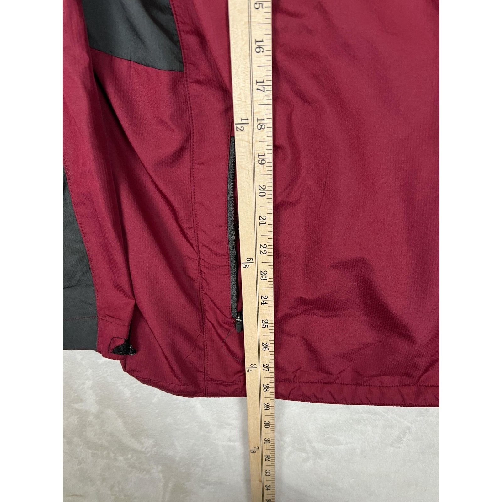 Nike VTG Nike Jacket Mens Large Red Hooded Windbreaker Pullover 1 Size US L / EU 52-54 / 3 - 3 Thumbnail