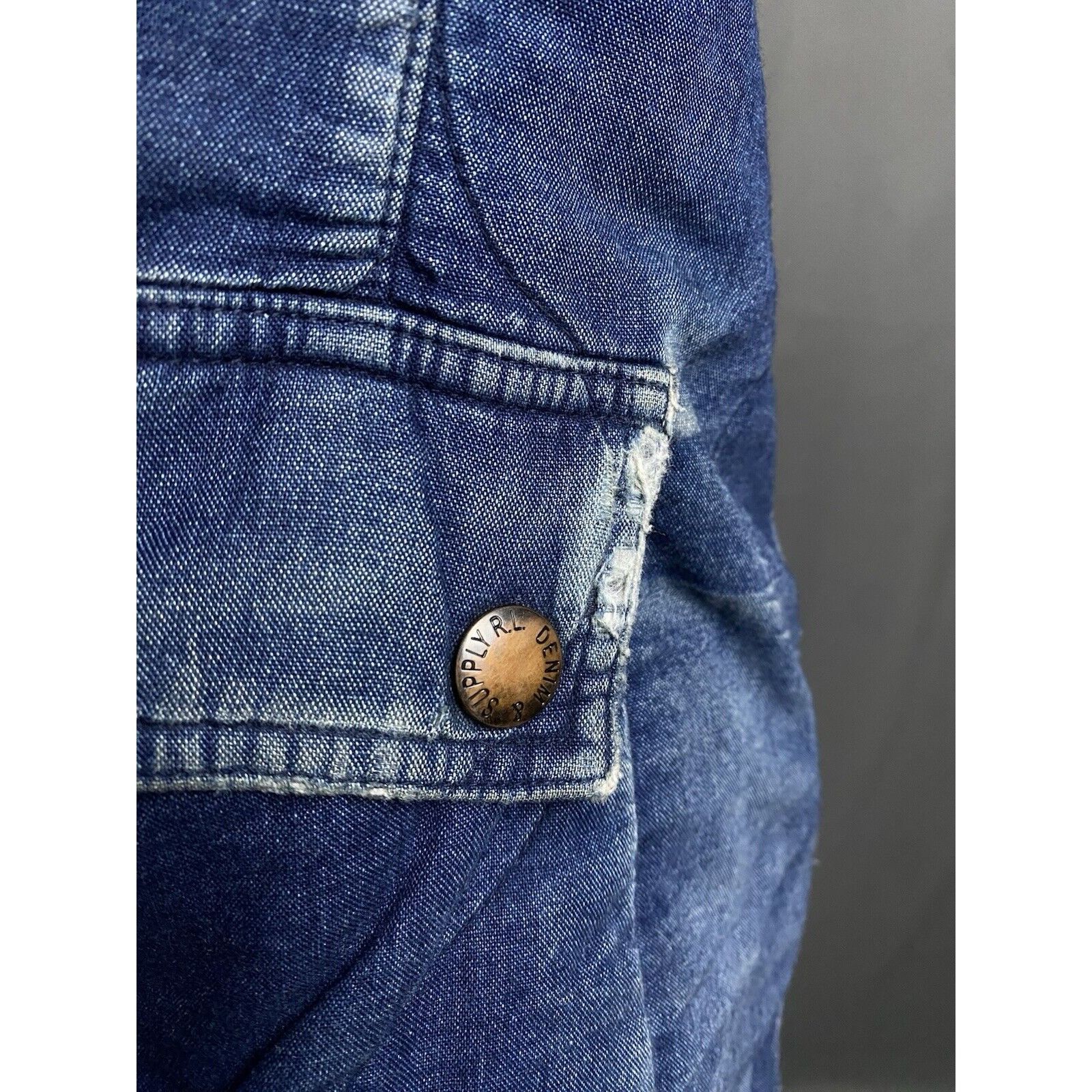Denim & Supply Ralph Lauren Ralph Lauren Denim&Supply US Flag Blue Multipocket Motorcycl Size US M / EU 48-50 / 2 - 10 Thumbnail