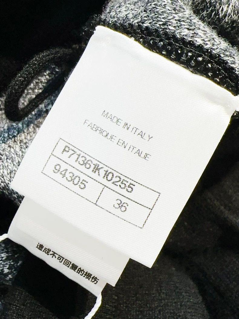 Chanel Chanel 20C black knitted trousers Size 24" / US 00 / IT 34 - 6 Thumbnail