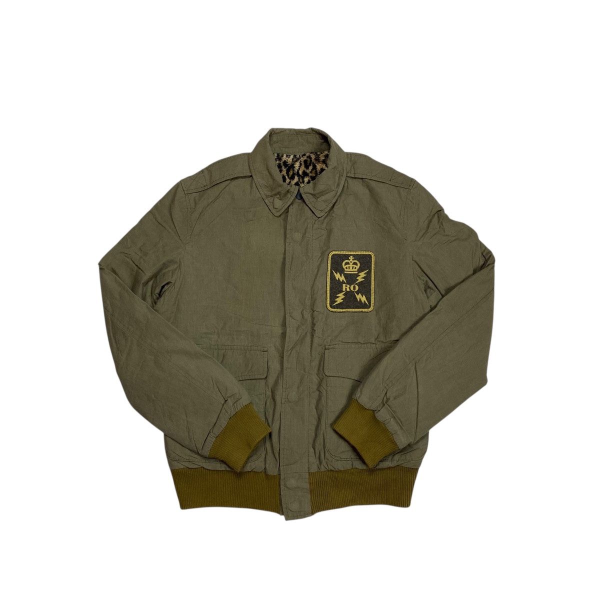 Japanese Brand ROLL Japan A-2 Embroidery Bomber Jacket Size US M / EU 48-50 / 2 - 5 Thumbnail