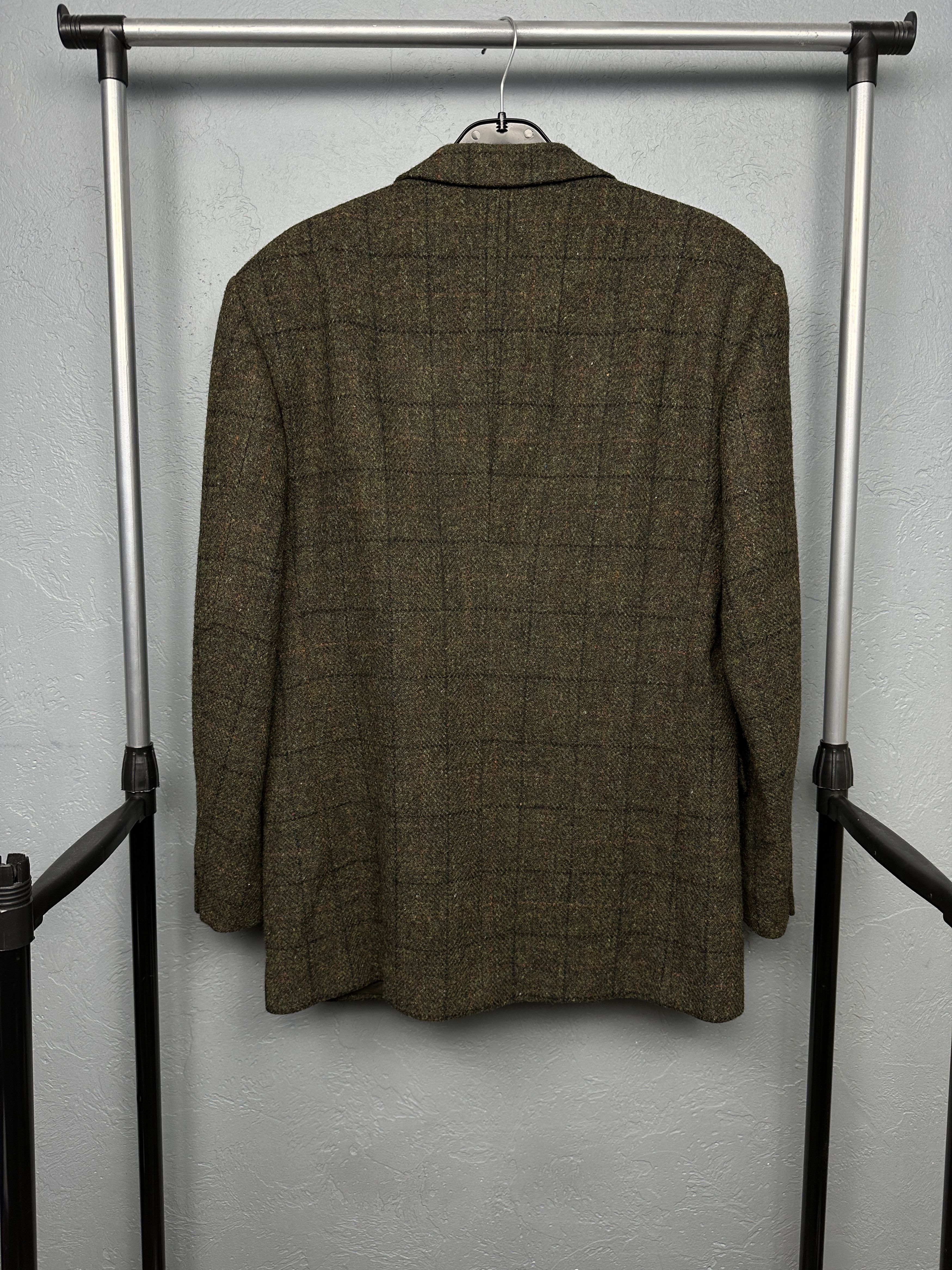 Harris Tweed Harris Tweed Wool Mens Two Buttons Blazer Jacket Size US M / EU 48-50 / 2 - 6 Thumbnail