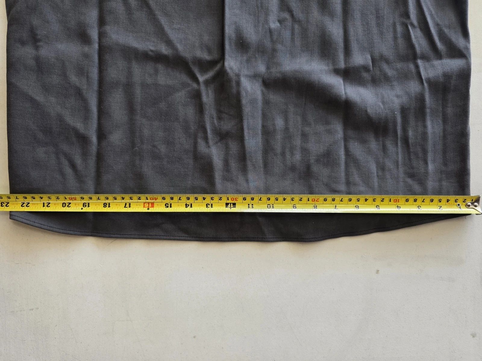 Lemaire Lemaire Straight Collar Shirt in Ash Black F22 size 48 NWT Size US L / EU 52-54 / 3 - 7 Thumbnail