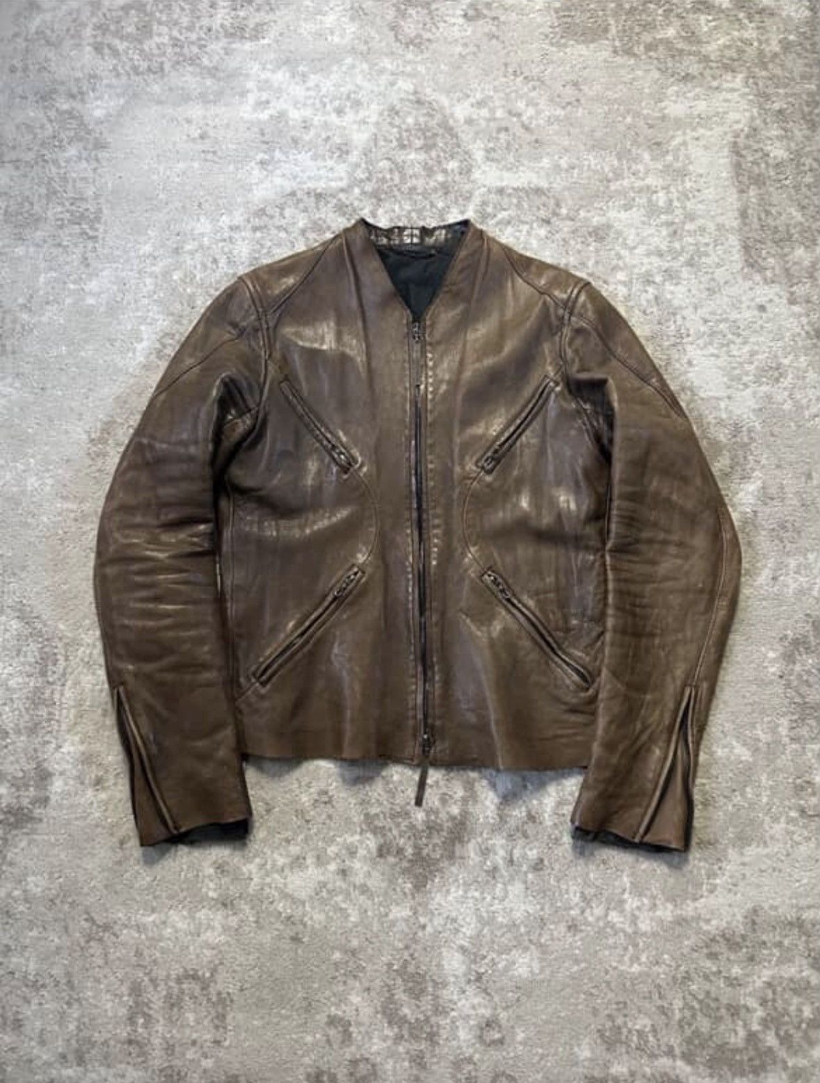 The Viridi-anne The Viridi Anne X zip leather jacket 5 riri zippers Size US M / EU 48-50 / 2 - 1 Thumbnail