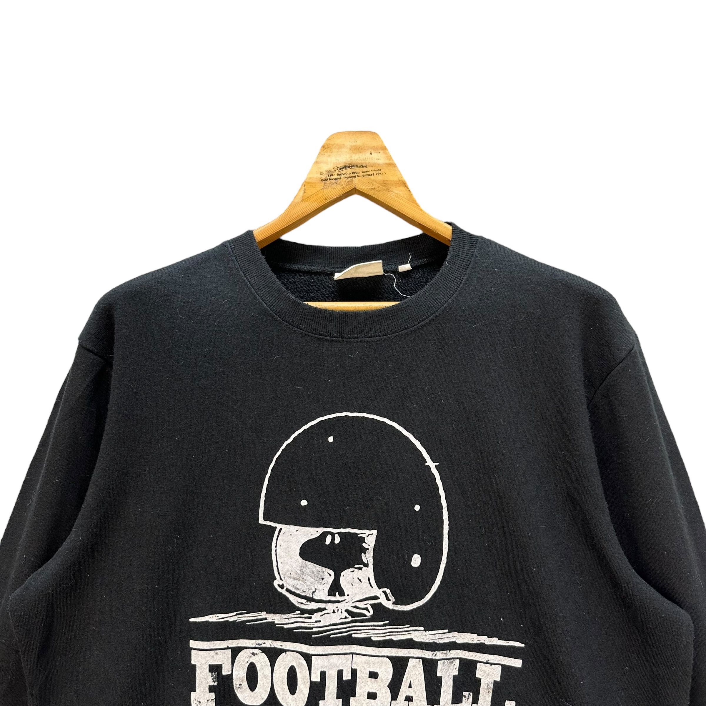 Peanuts PEANUTS SNOOPY WOODSTOCK LOVES FOOTBALL SWEATSHIRTS #9080-55 Size US L / EU 52-54 / 3 - 2 Thumbnail