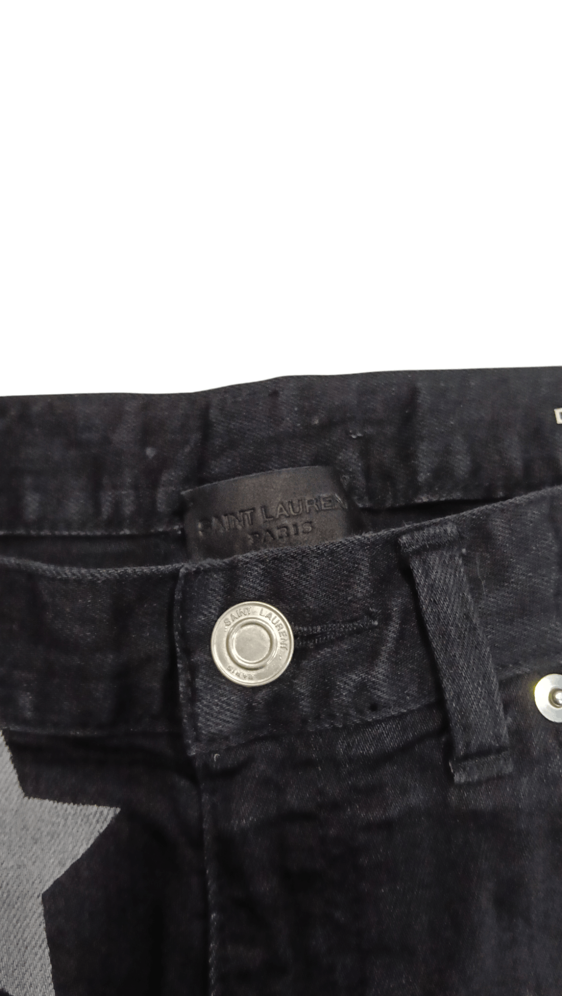 Saint Laurent Paris Saint Laurent Denim Star (S322) Waist 32 Size US 32 / EU 48 - 3 Thumbnail