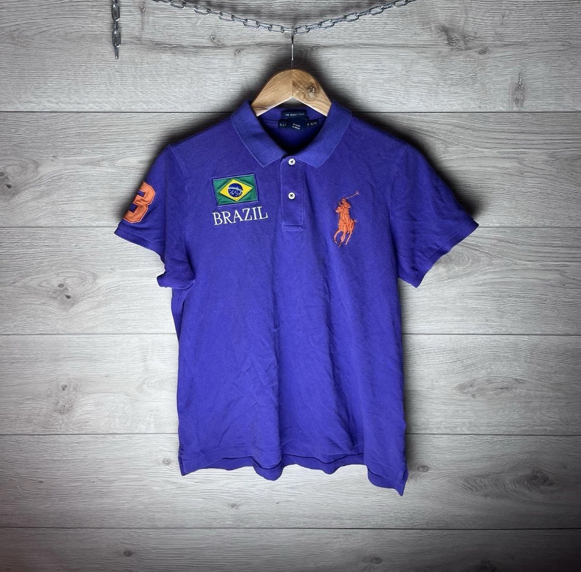 Polo Ralph Lauren Vintage Women Polo Ralph Lauren Brazil #3 Y2K Size XL / US 12-14 / IT 48-50 - 1 Thumbnail