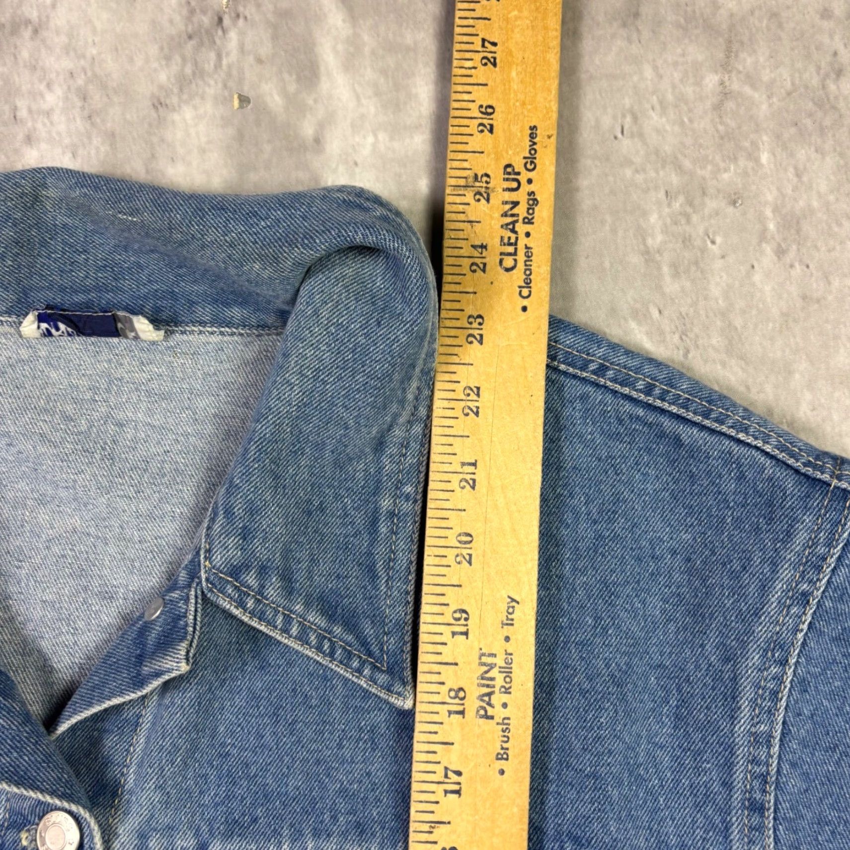 Denime VINTAGE Adriana Sport Denim Jacket XL Mens Blue 90s Trucker Jacket Short Jacket Co... Size US XL / EU 56 / 4 - 4 Thumbnail