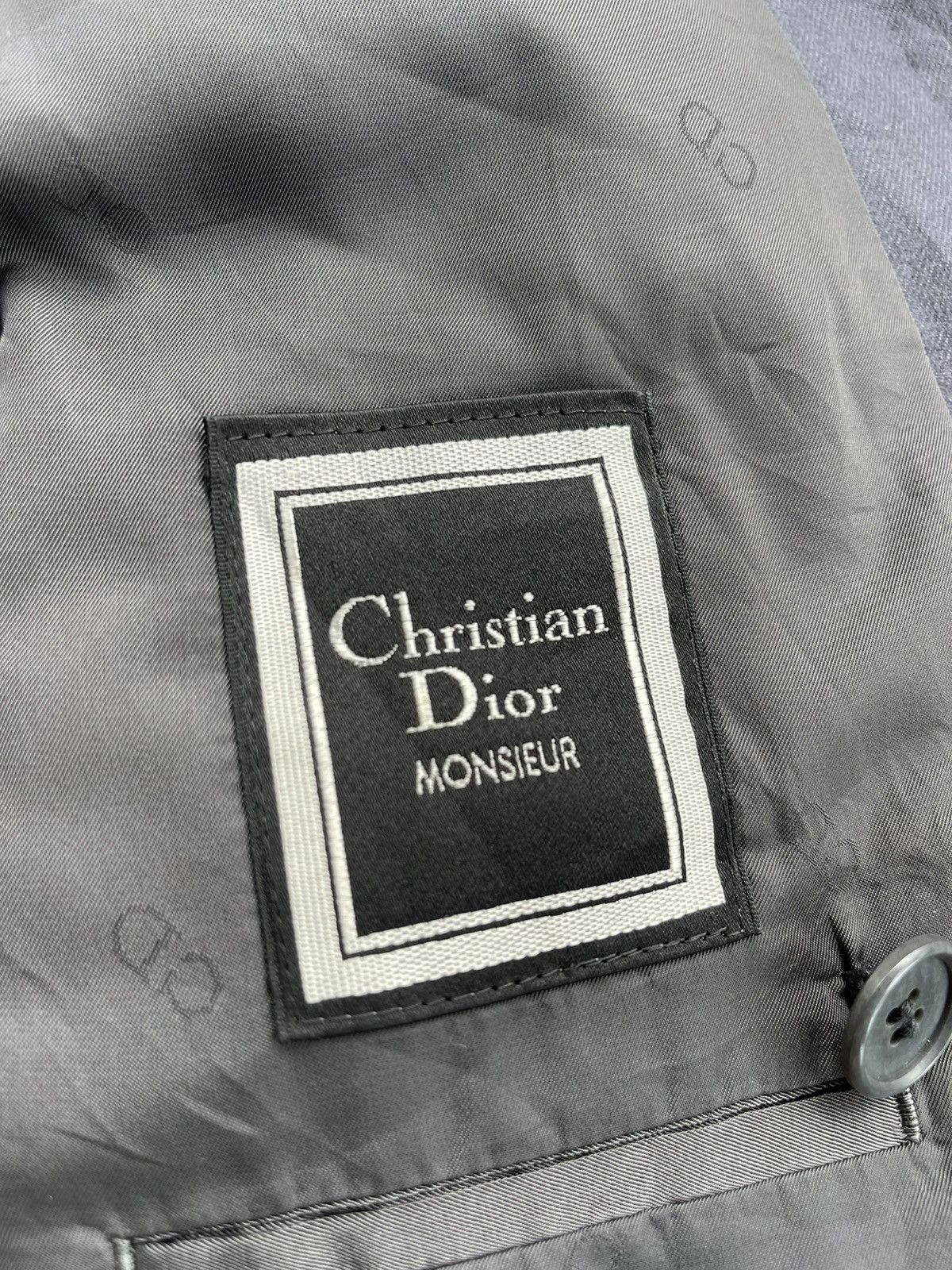 Christian Dior Monsieur 🔥Vintage Christian Dior Men's Double Breasted Suit Jacket Size US L / EU 52-54 / 3 - 7 Thumbnail