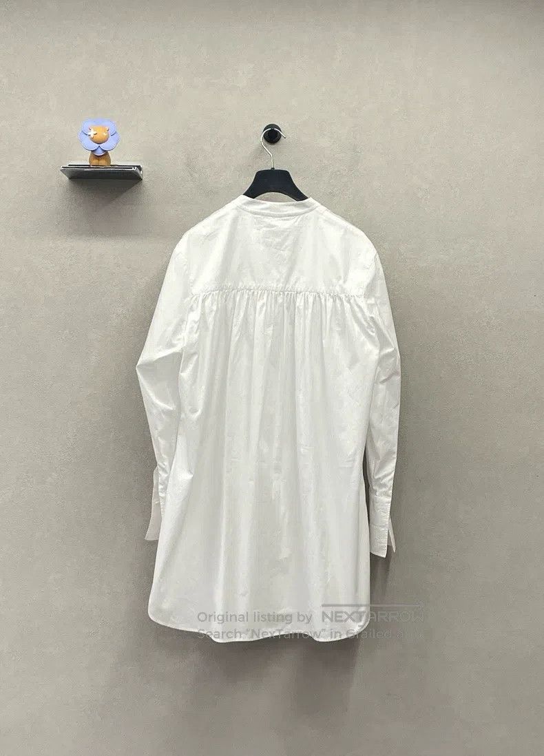 Dior Dior White long-sleeved shirt dress Size XS / US 0-2 / IT 36-38 - 3 Thumbnail