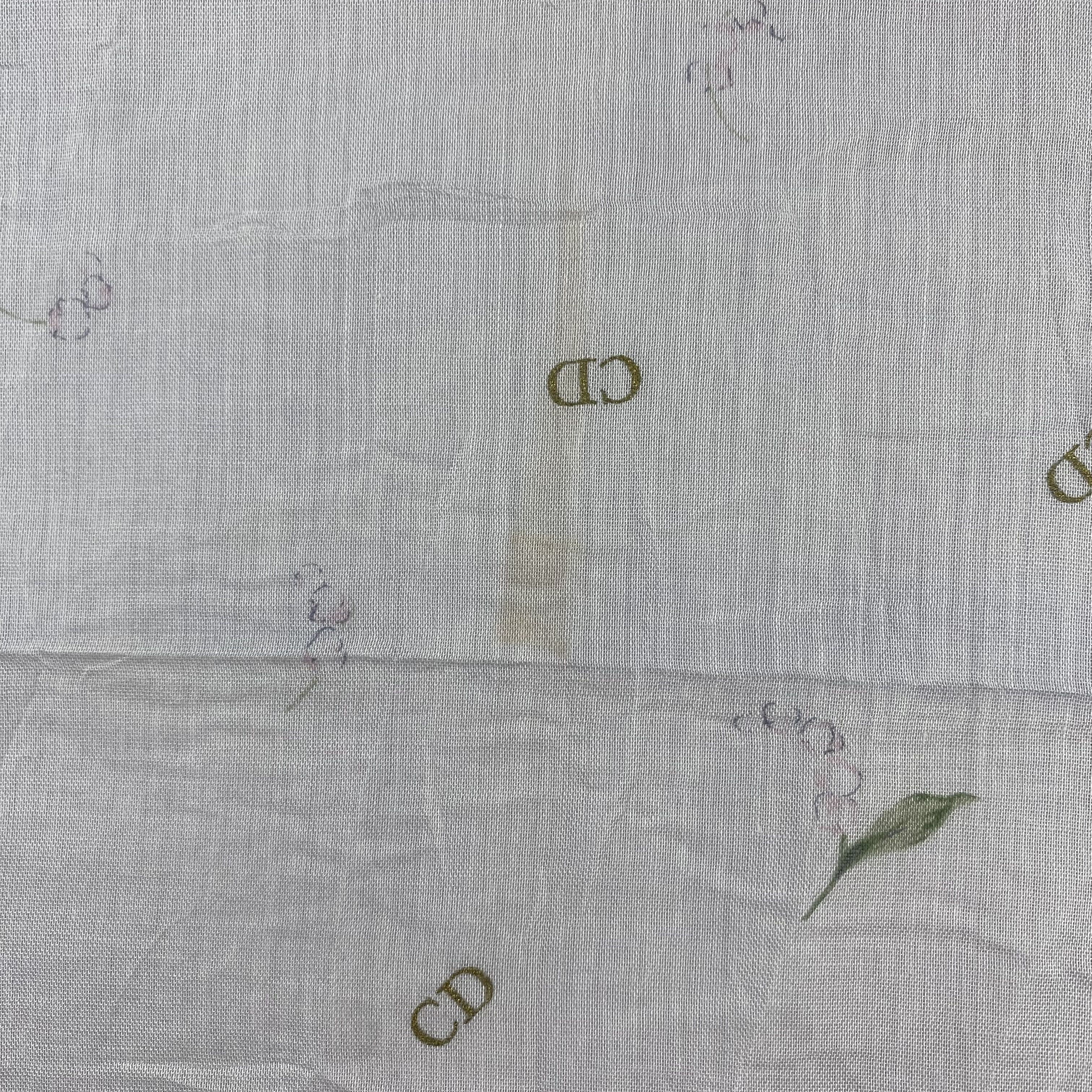 Vintage Christian Dior Monsieur Handkerchief / Neckerchief-P1643 Size ONE SIZE - 5 Thumbnail