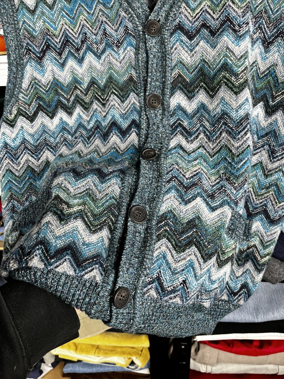 Missoni × Vintage Vintage Example By Missoni Wool Vest Size US M / EU 48-50 / 2 - 13 Thumbnail