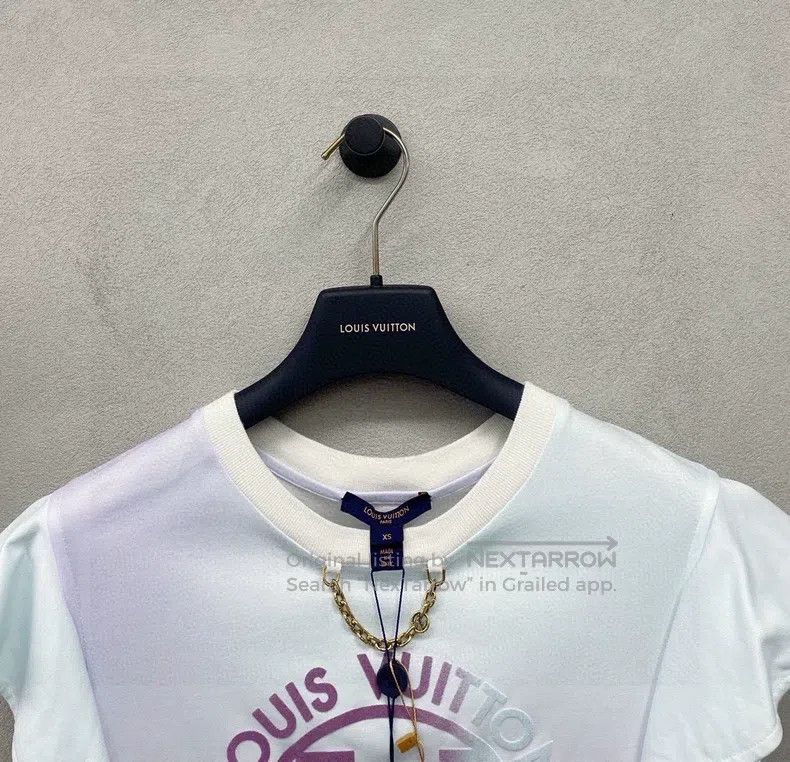 Louis Vuitton Louis Vuitton Lotus leaf sleeve T-shirt Size XS / US 0-2 / IT 36-38 - 5 Thumbnail