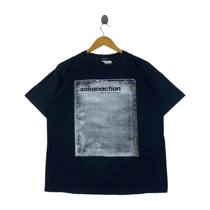 Vintage SAKANACTION JAPAN BAND 2019 Album Art Cover Tee Shirt Size US L / EU 52-54 / 3 - 1 Thumbnail