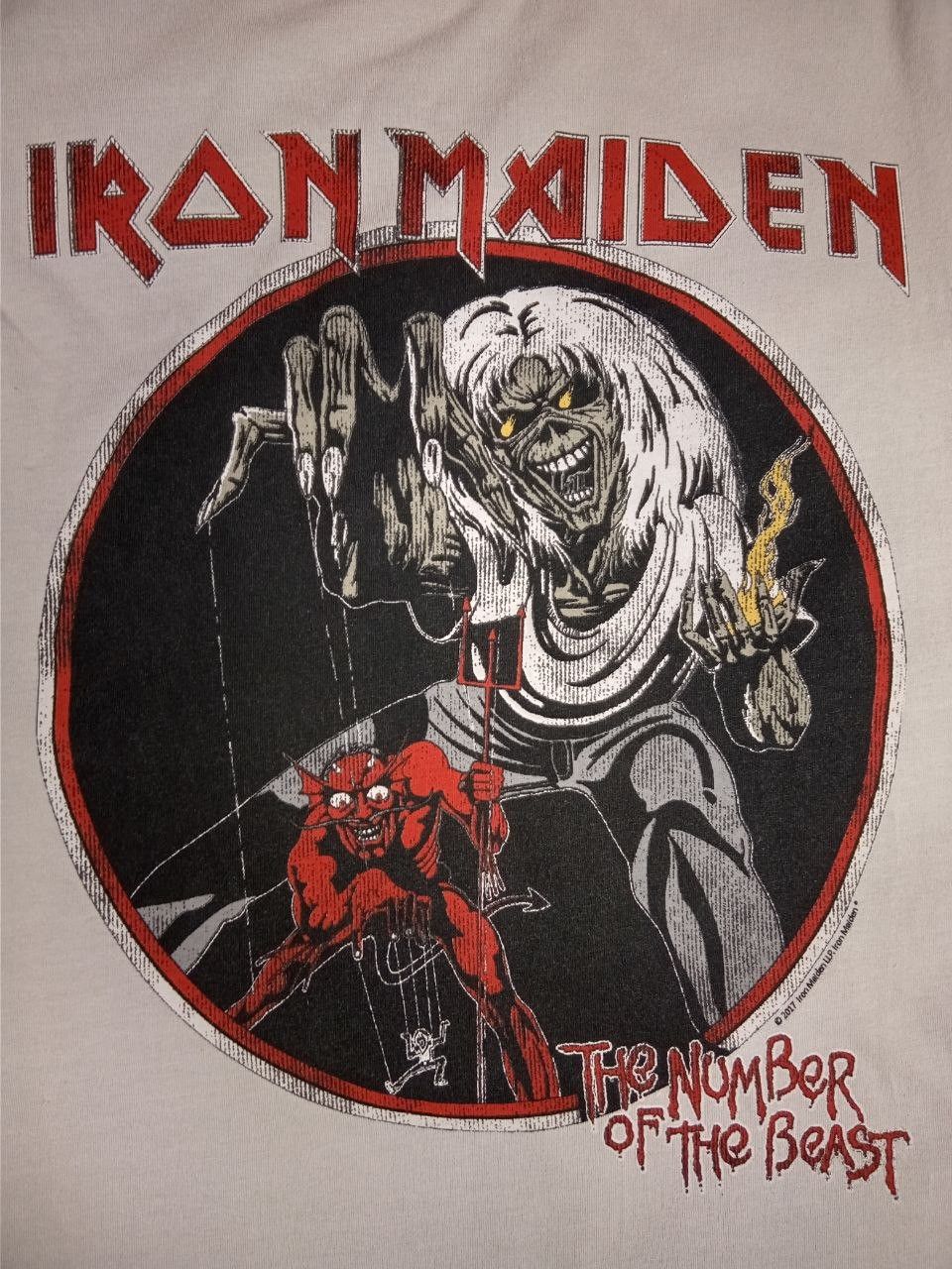 H&M Iron Maiden 2017 H&M Oversized T-Shirt Dress Size M / US 6-8 / IT 42-44 - 2 Thumbnail