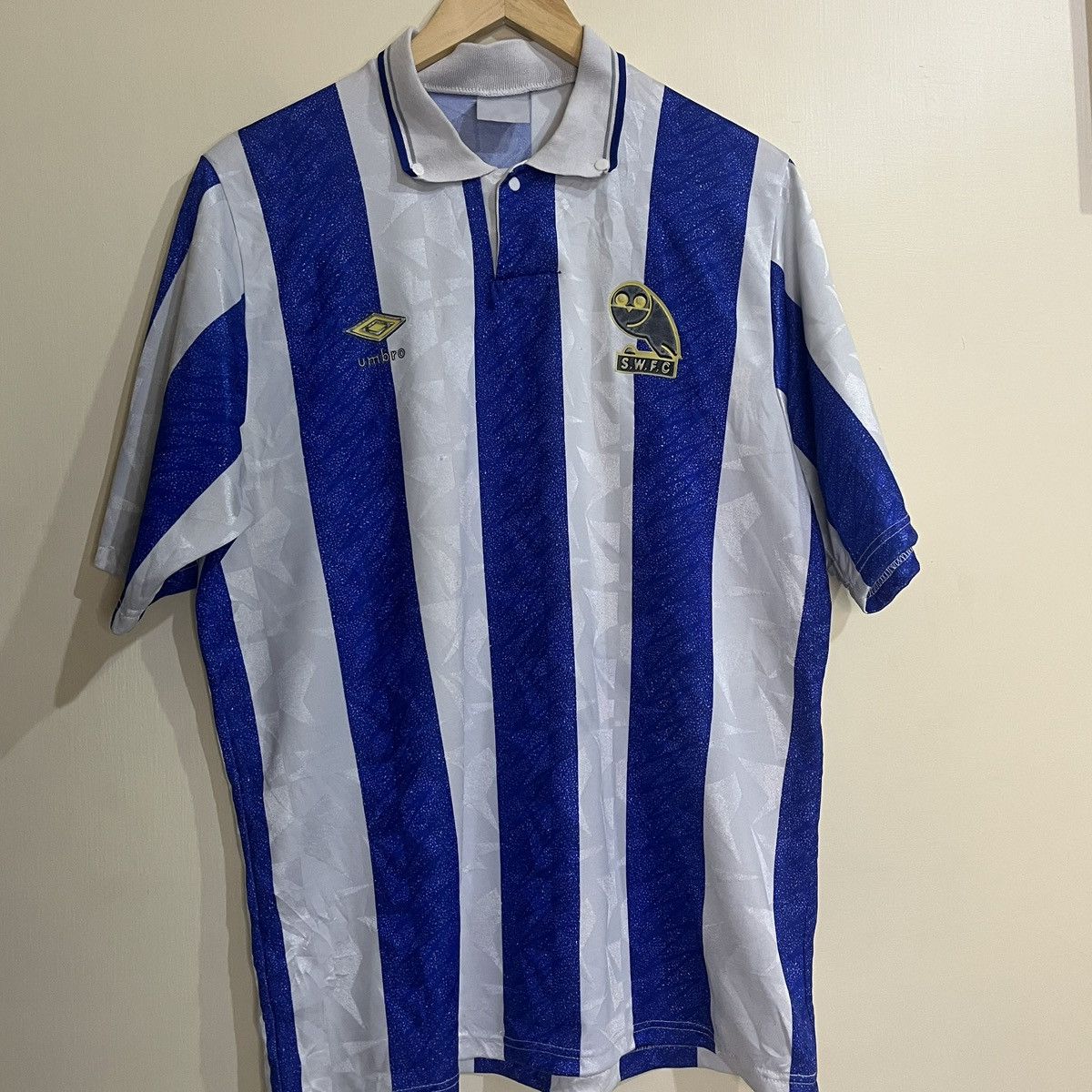 Vintage 1990 Sheffield Wednesday Vintage Jersey Shirt Size US M / EU 48-50 / 2 - 1 Thumbnail