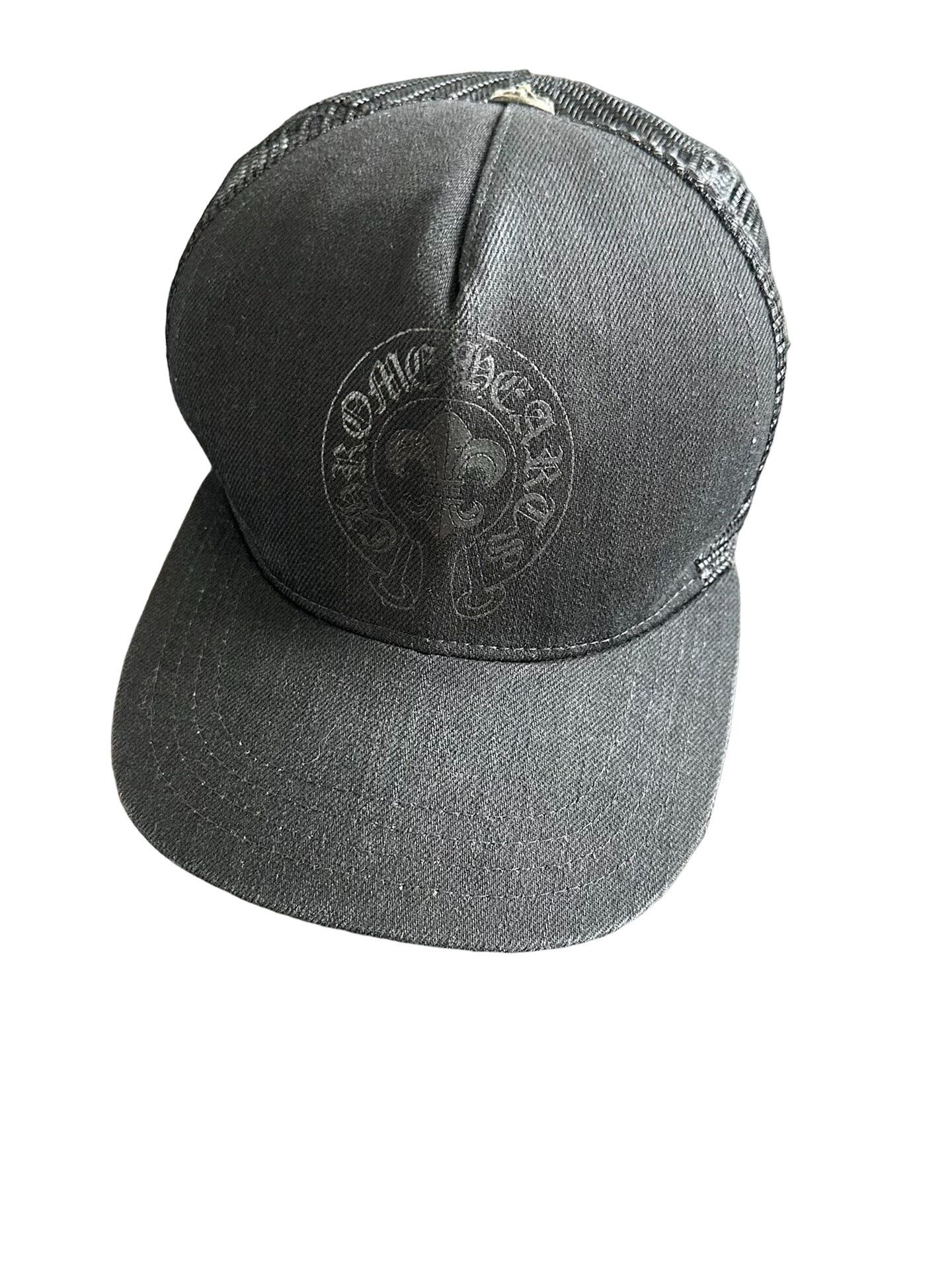Chrome Hearts Chrome Hearts Horseshoe Fleur-de-Lis Trucker Hat ONE SIZE Size ONE SIZE - 1 Thumbnail