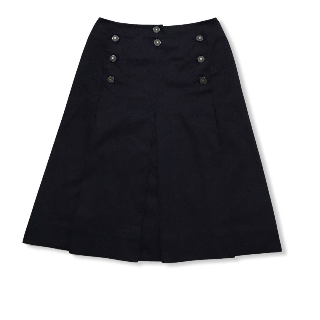 Chanel SS02 Sailor Skirt Size 25" / US 0 / IT 36 - 1 Thumbnail