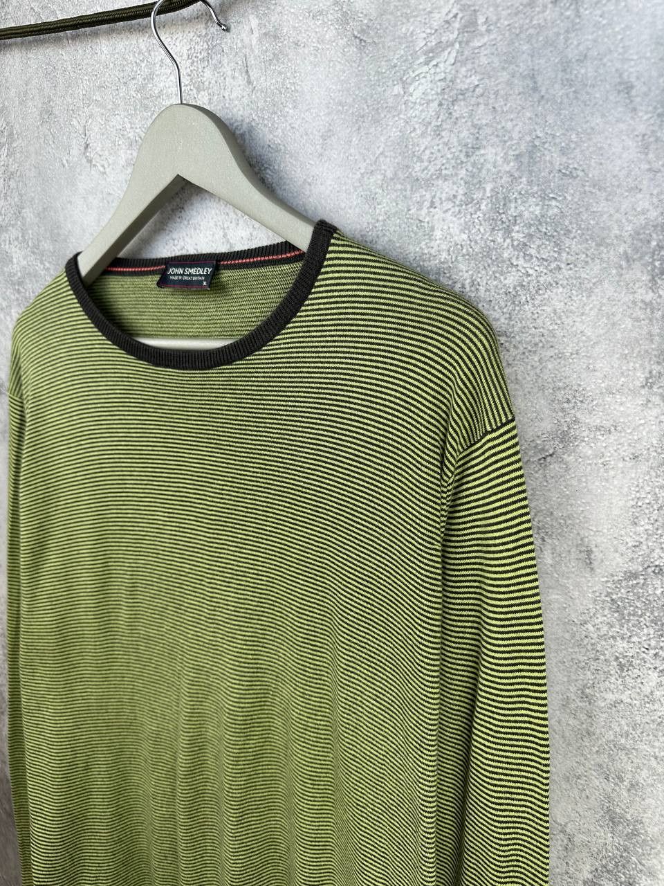 John Smedley John Smedley Sea Island Striped Sweater Jumper Pullover Size US XL / EU 56 / 4 - 5 Thumbnail