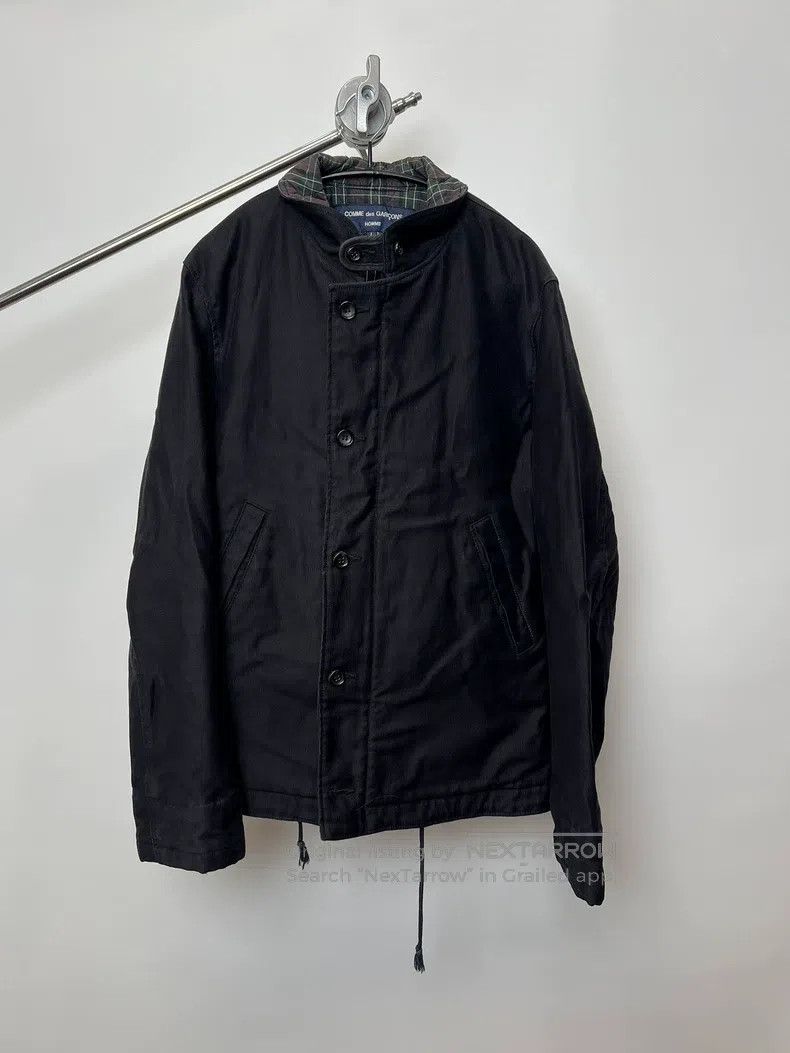 Comme des Garcons Comme Des Garcons Corduroy stand-up collar checkered jacke Size L / US 10 / IT 46 - 1 Thumbnail