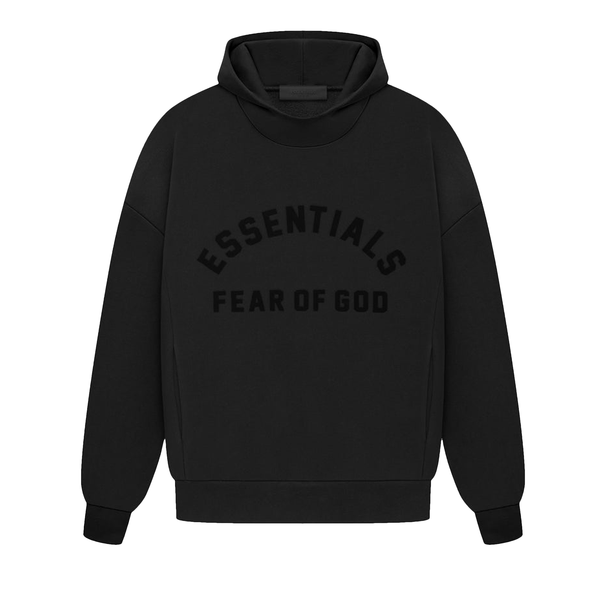 image of Essentials Hoodie Jet Black, Men's (Size XS)