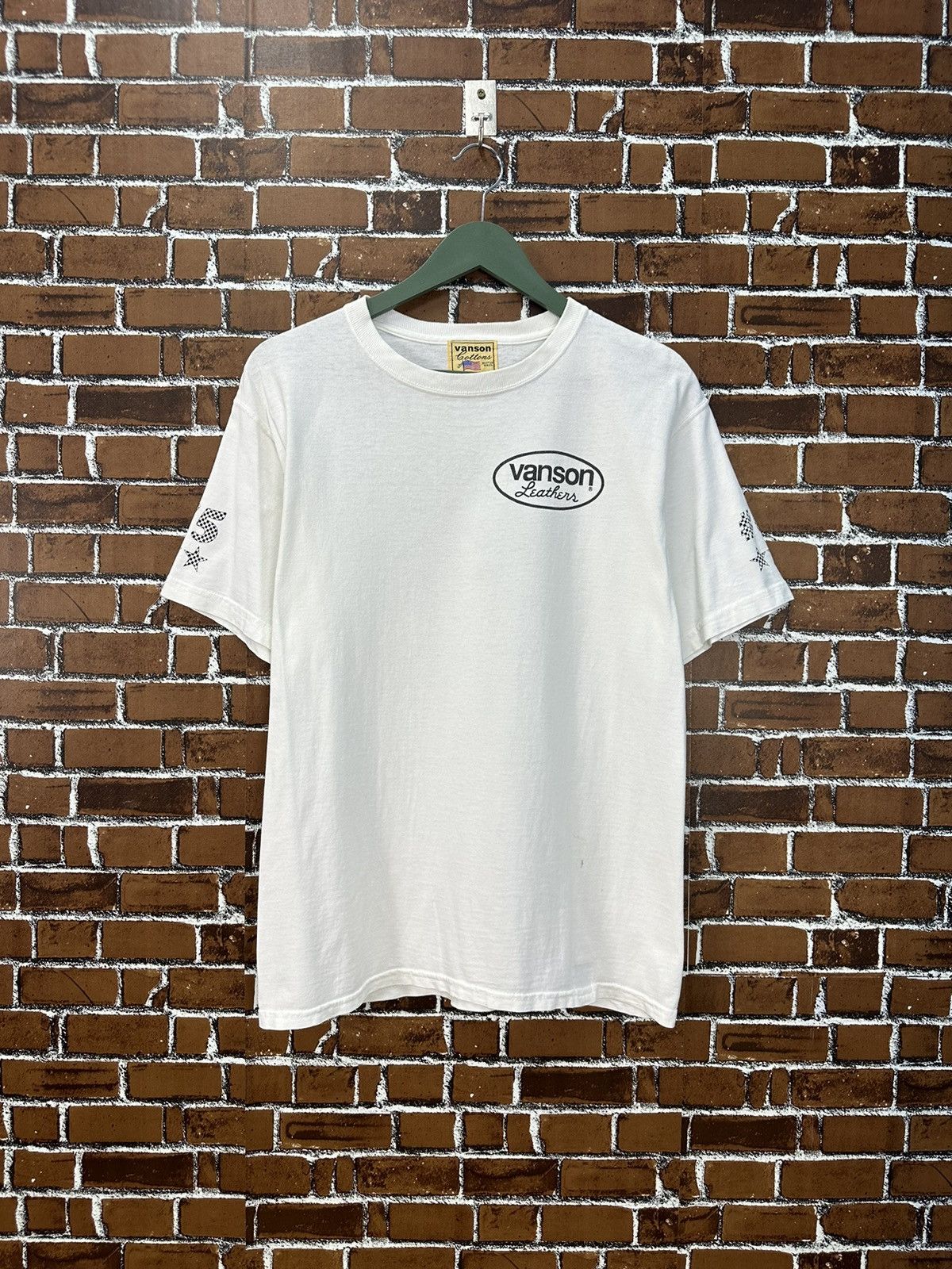 Vanson Leathers Vintage Vanson Leathers Boston TShirt A901 Size US M / EU 48-50 / 2 - 2 Thumbnail