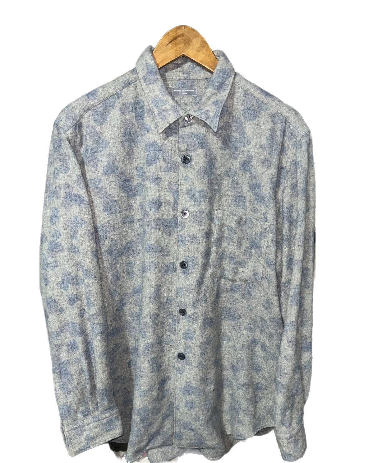 Comme des Garcons Comme Des Garcons Wool Shirts Japan Size US L / EU 52-54 / 3 - 1 Thumbnail