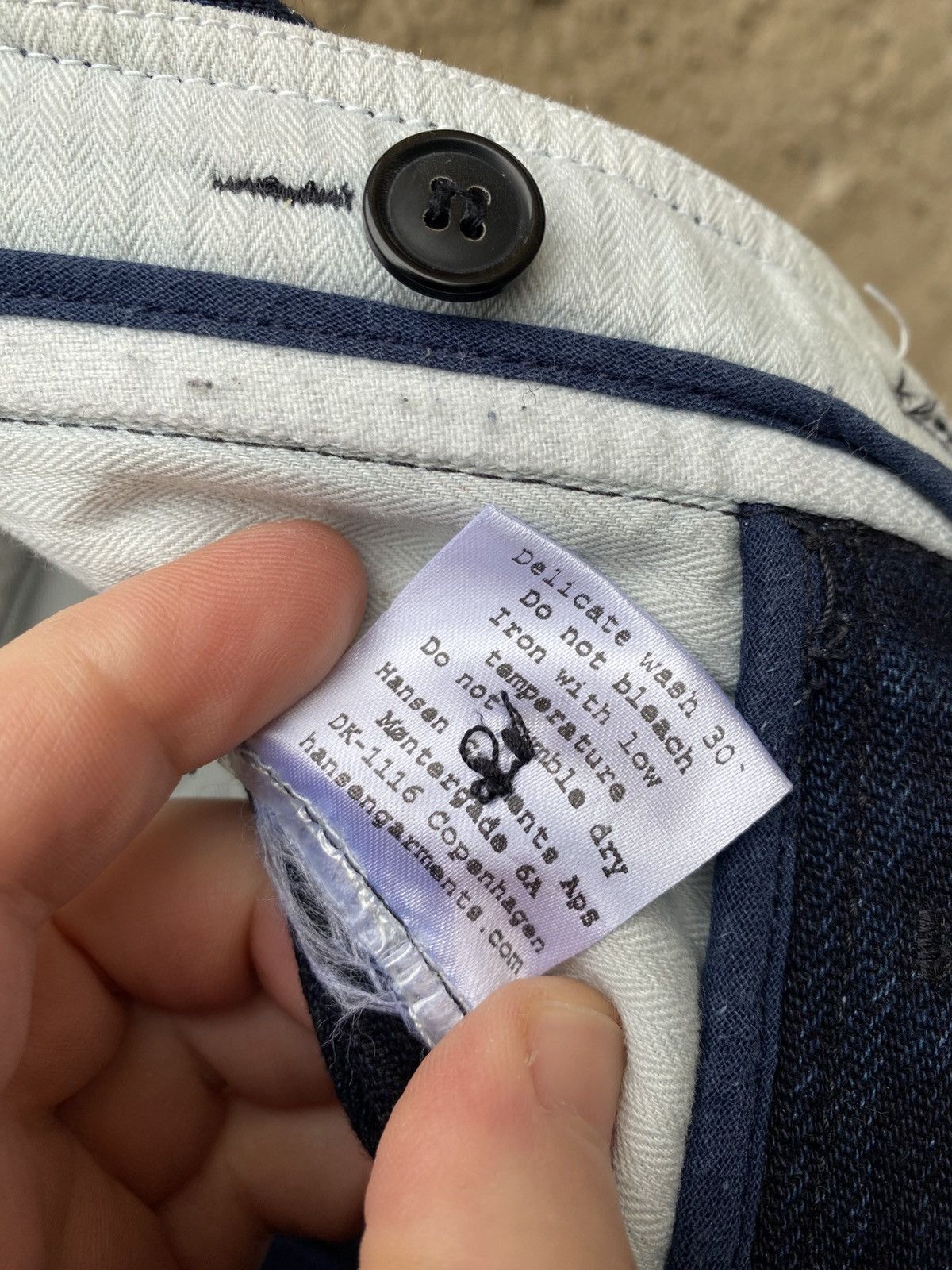 HANSEN Garments Hansen Garments Denim Jeans Pants like Iron Heart Size US 34 / EU 50 - 12 Thumbnail