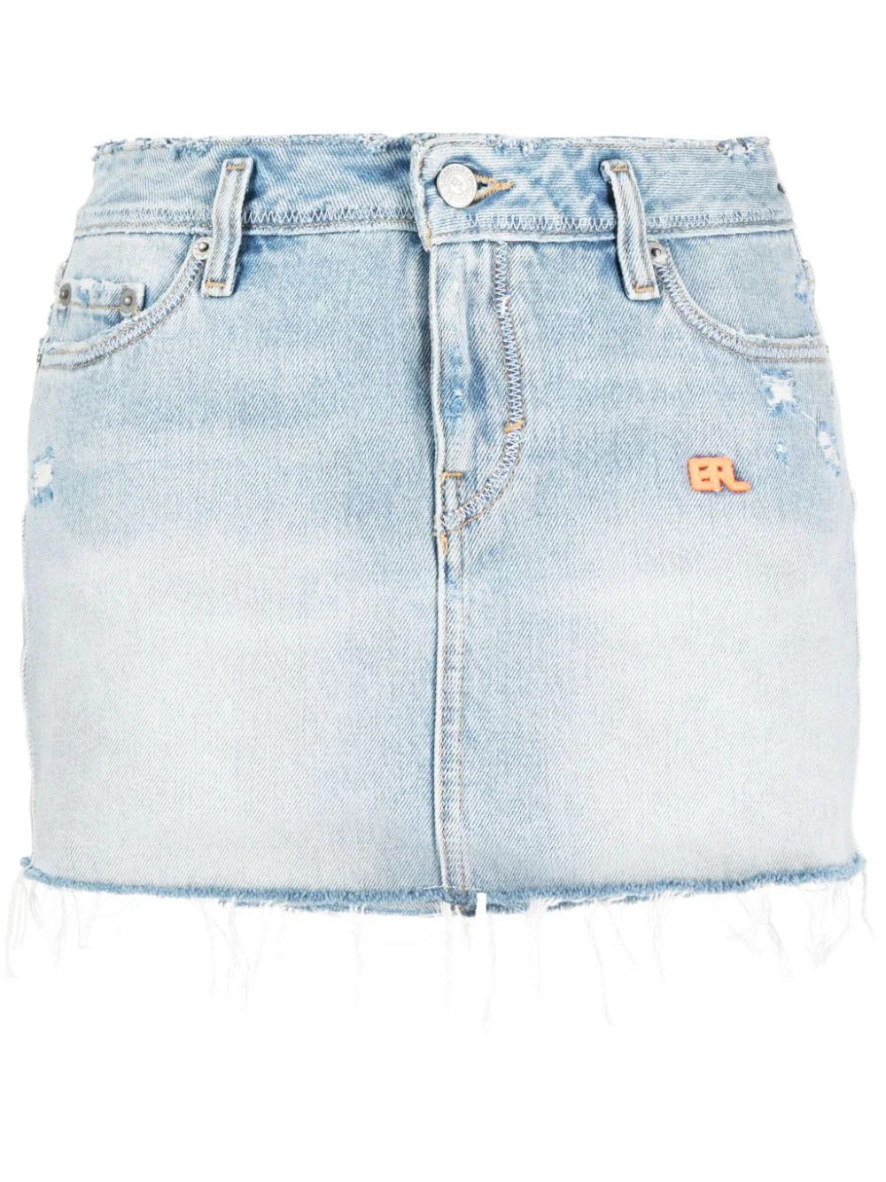 ERL × Levi's o1mle0824 Mini Skirt in Light Blue Size 27" / US 4 / IT 40 - 1 Thumbnail
