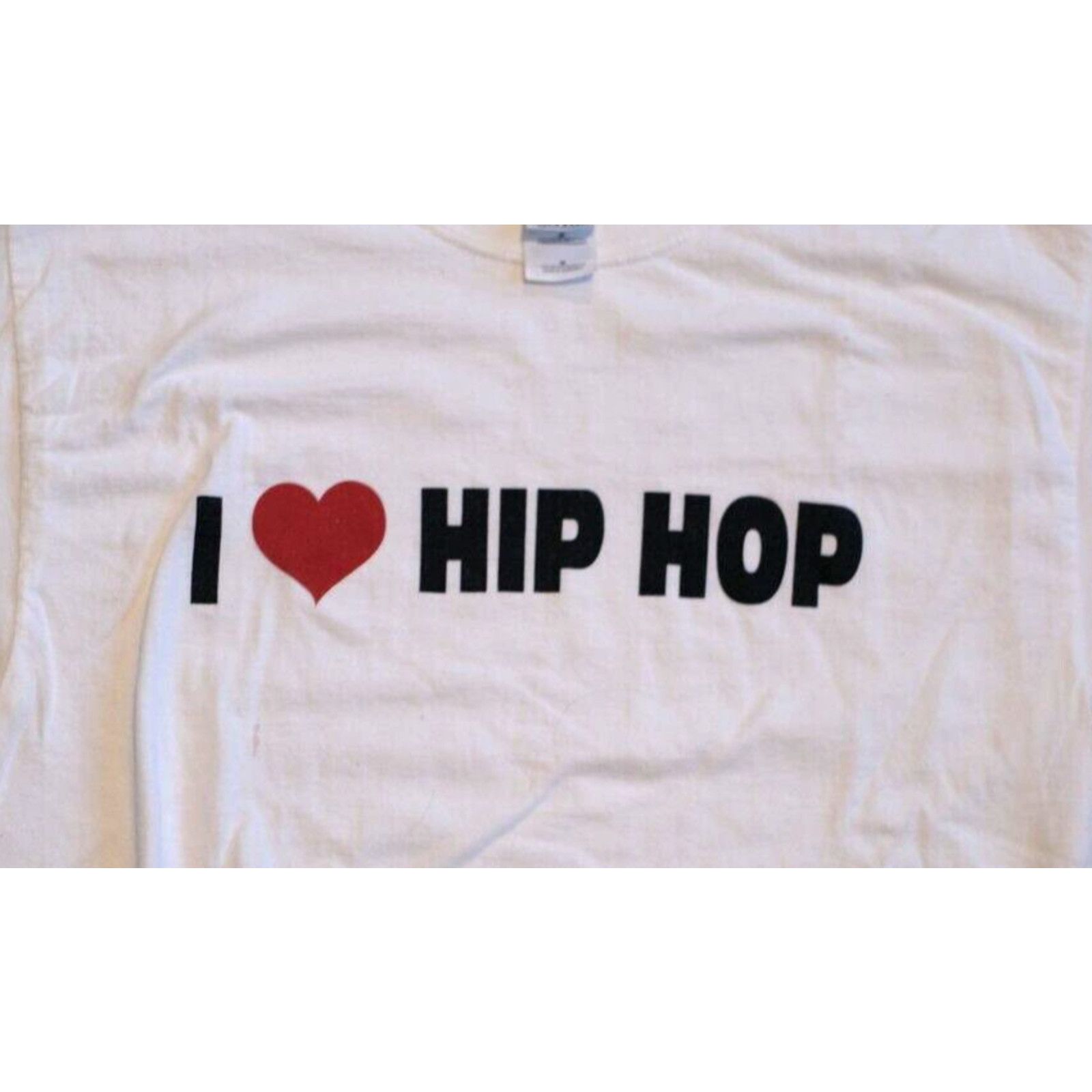Gildan Gildan Ultra Cotton I Love Hip Hop Medium Black Size US M / EU 48-50 / 2 - 1 Thumbnail