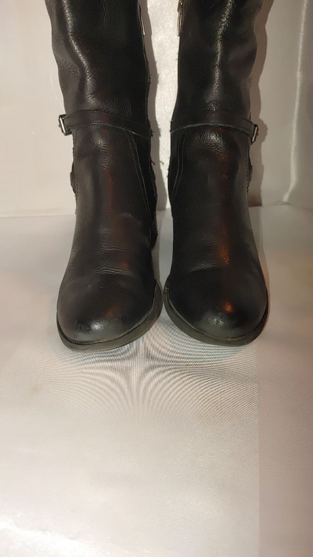 Marc Fisher Marc Fisher Kacee Leather Riding Boots Size 7.5M Size US 7.5 / IT 37.5 - 6 Thumbnail