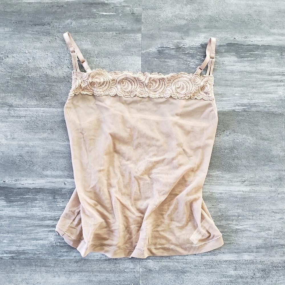Designer Nude Sheer Detailed BT Lingerie Pajama Top Size ONE SIZE - 1 Thumbnail
