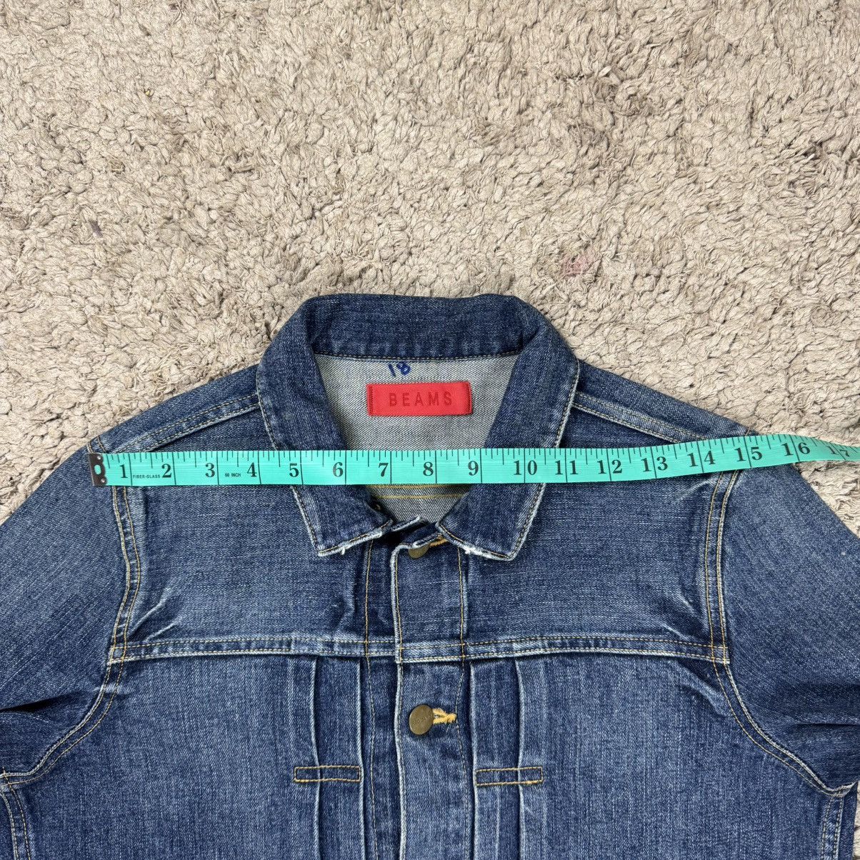 Japanese Brand Beams Red Card Denim Jacket Size M / US 6-8 / IT 42-44 - 13 Thumbnail