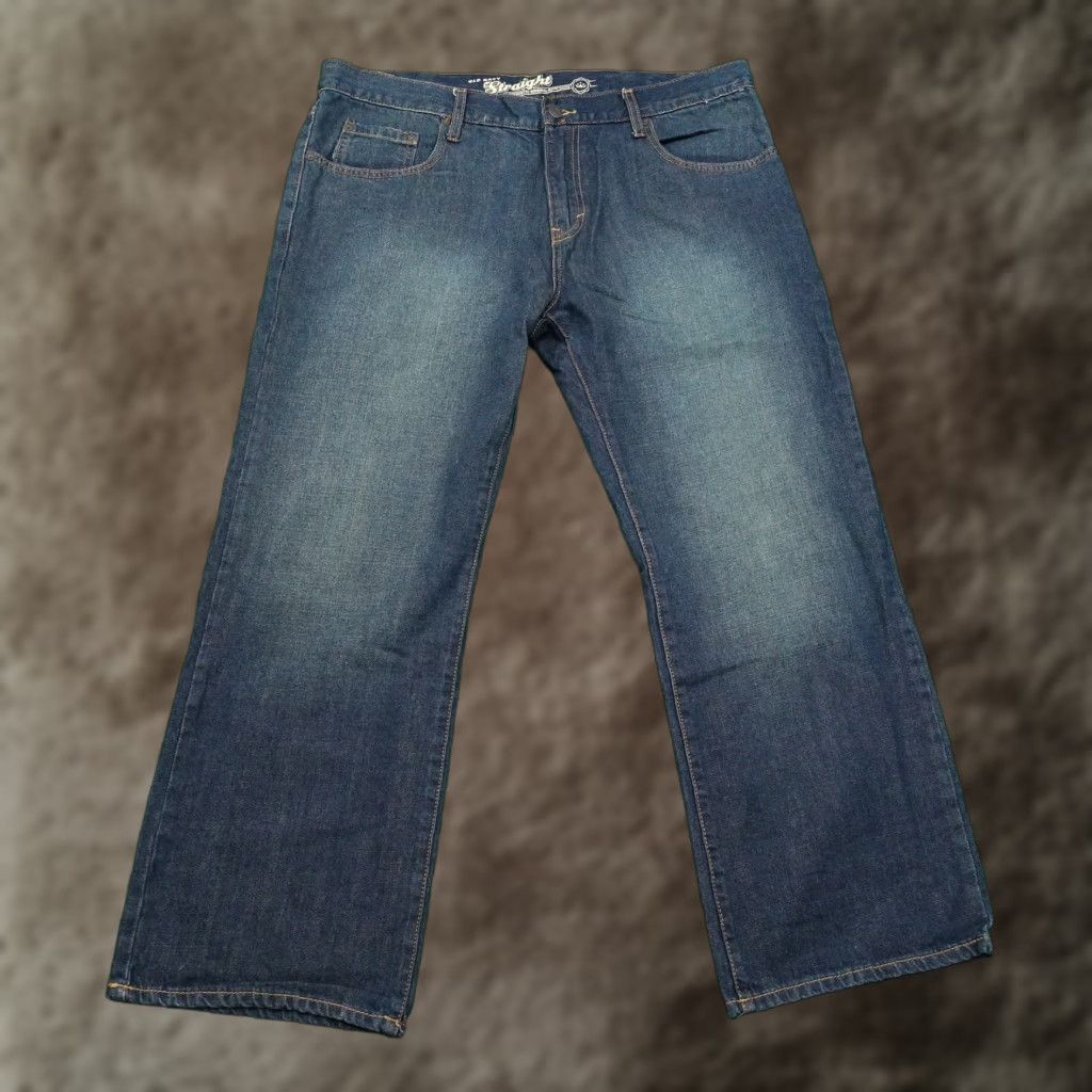 Old Navy OLD NAVY Relaxed Straight Denim Jeans Mens Size 38x30 Blue Size US 38 / EU 54 - 1 Thumbnail